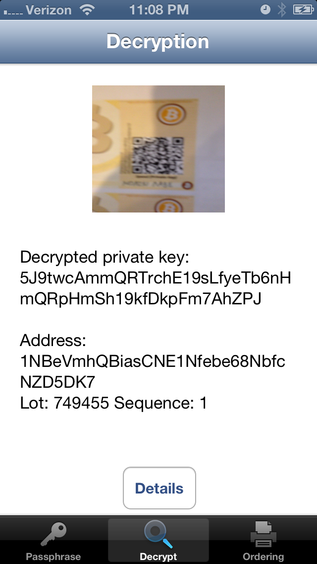 BIP38 iPhone screenshot decrypted.png